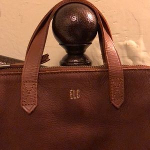 Madewell Mini transport  with initials “ELC”